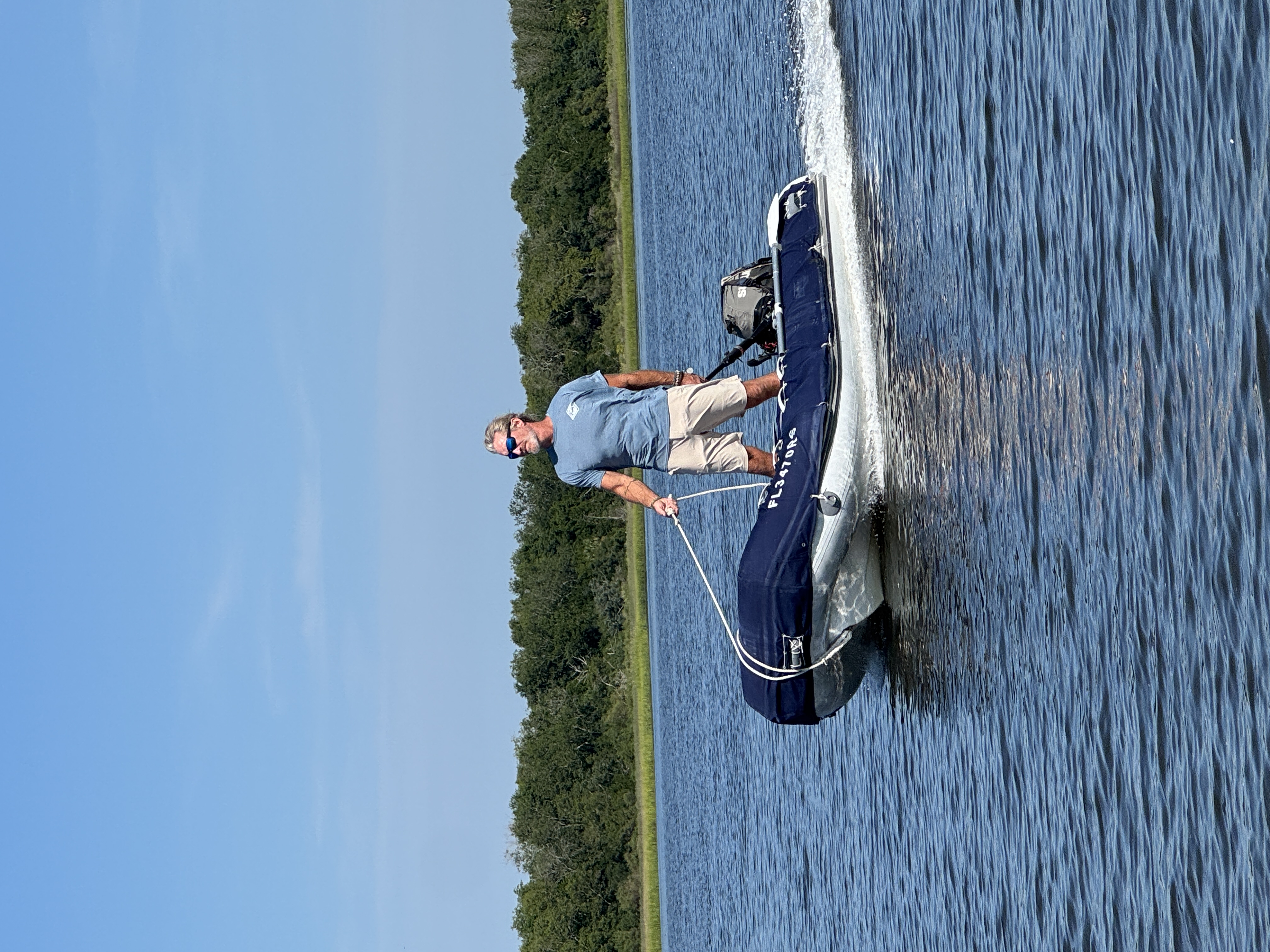 Shark Teeth, Dinghies & a Day on the Marsh, marina outing photograph 3
