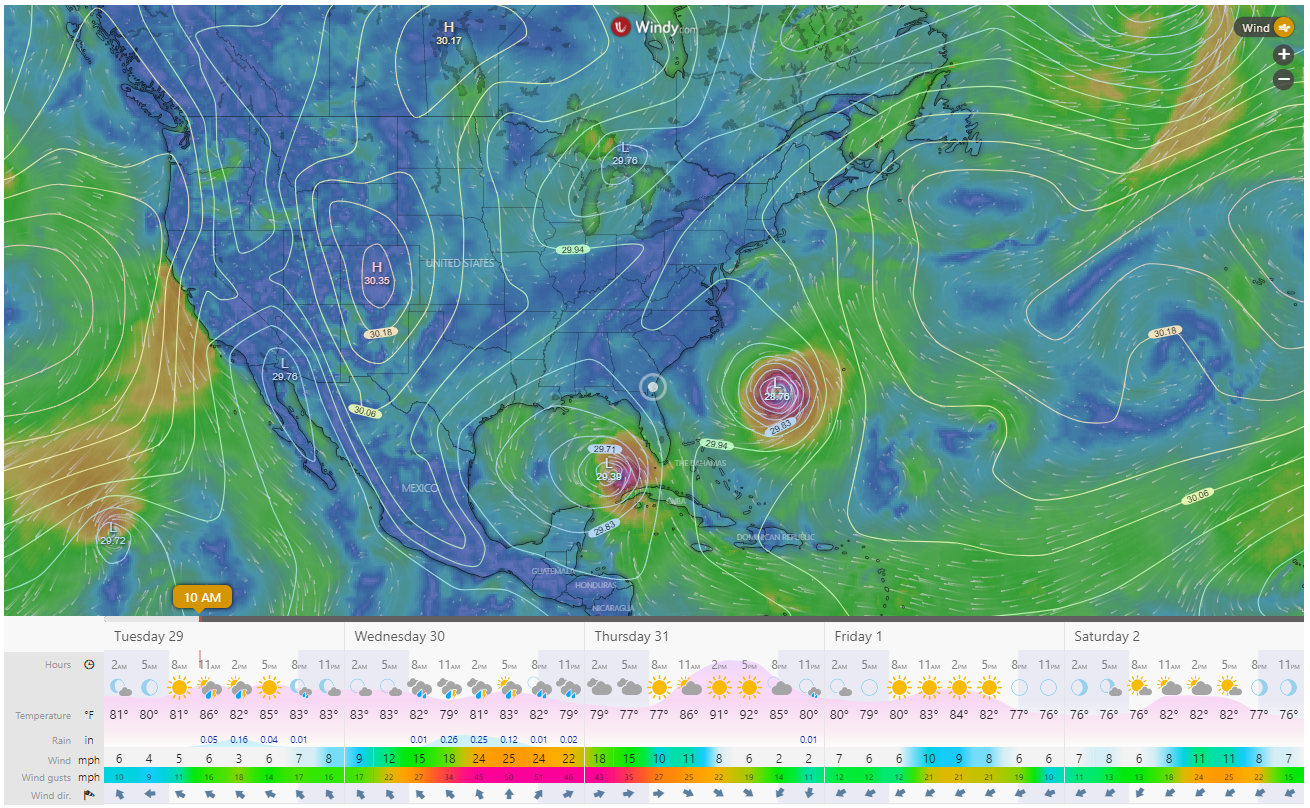 Weather at Brunswick Landing Marina